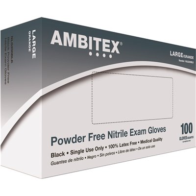 AMB 51020129 NXL200BLK GLOVE XL by AMBITEX
